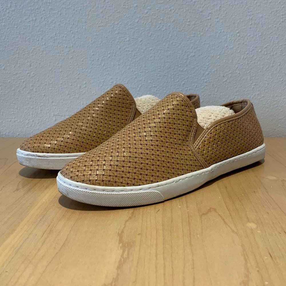 Arezzo Slip On Shoes, Natural Tan, Women's 9